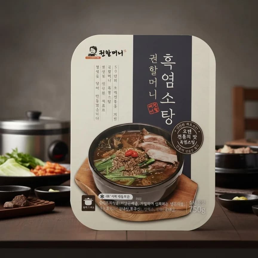 흑염소탕 밀키트 3팩